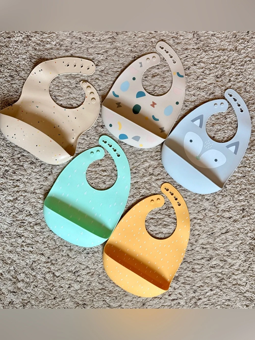 cloud island set bibs